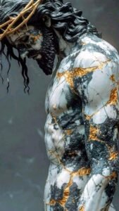 Jesús moderno marbol